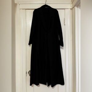 Foxblood Oversized Spring Trench Coat